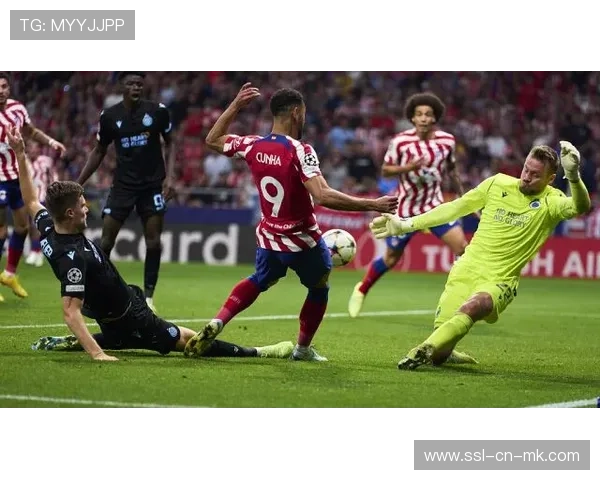 “马德里竞技客场1-0小胜布鲁日，格列兹曼制胜球”